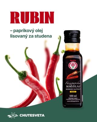 🌶️ Nie je to len olej – je to chuťový zážitok! 🤩 RUBIN – paprikový olej lisovaný za studena prekvapí intenzívnou chuťou,...