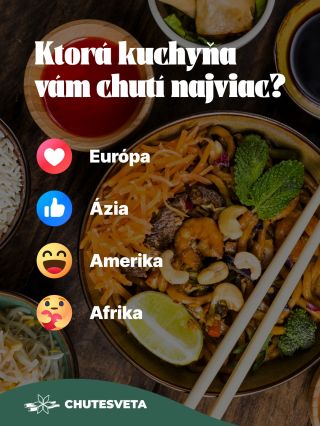 Chute sveta prinášajú zážitky z každej časti planéty priamo na váš tanier. Ktorá kuchyňa vám chutí najviac? 😍👇 🍕 Európa –...