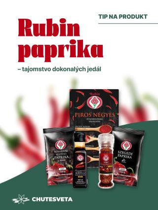 Hľadáte spôsob, ako dodať svojim jedlám intenzívnu farbu a výraznú chuť? Naša Rubin paprika je tým pravým tajomstvom,...